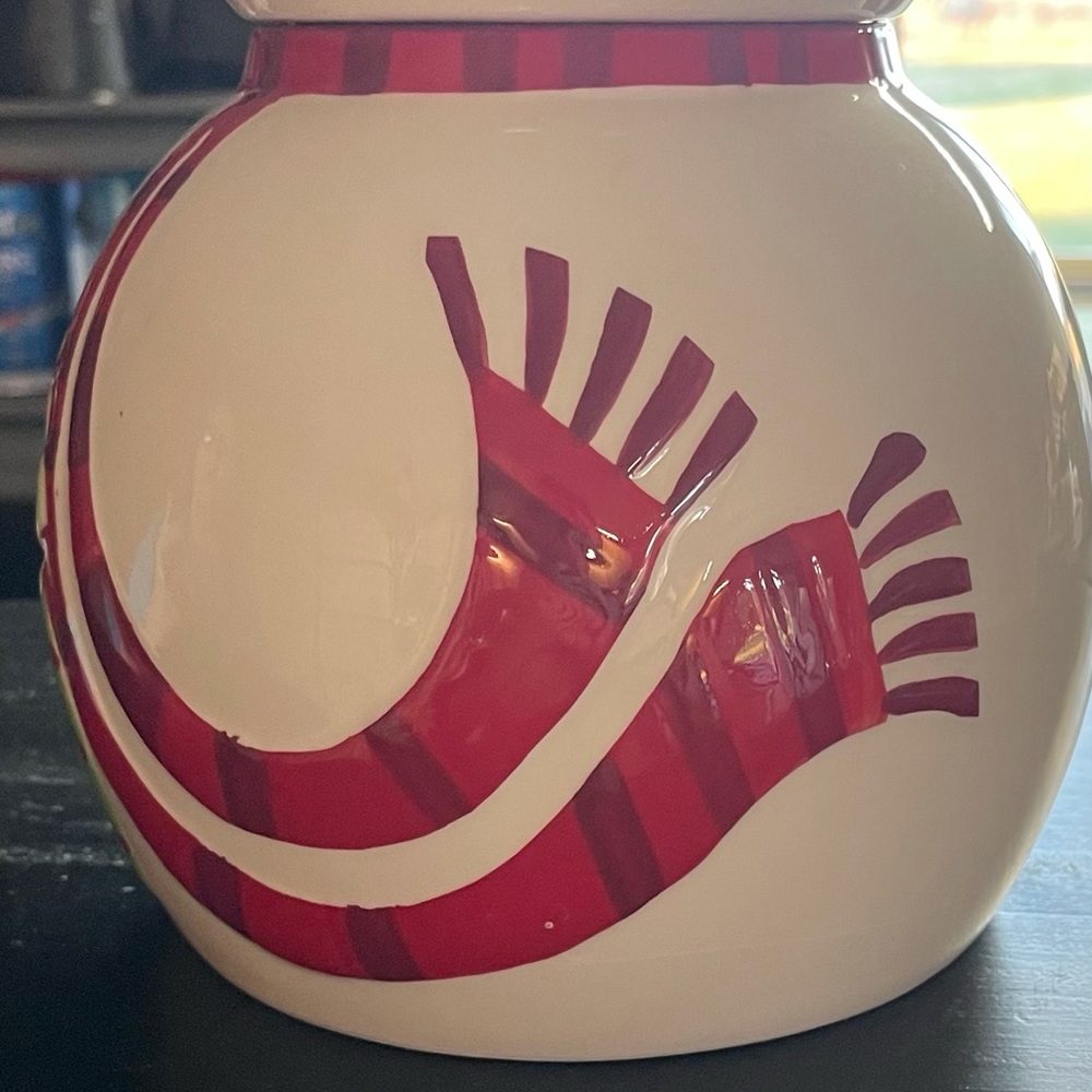 Pier one snowman cookie jar